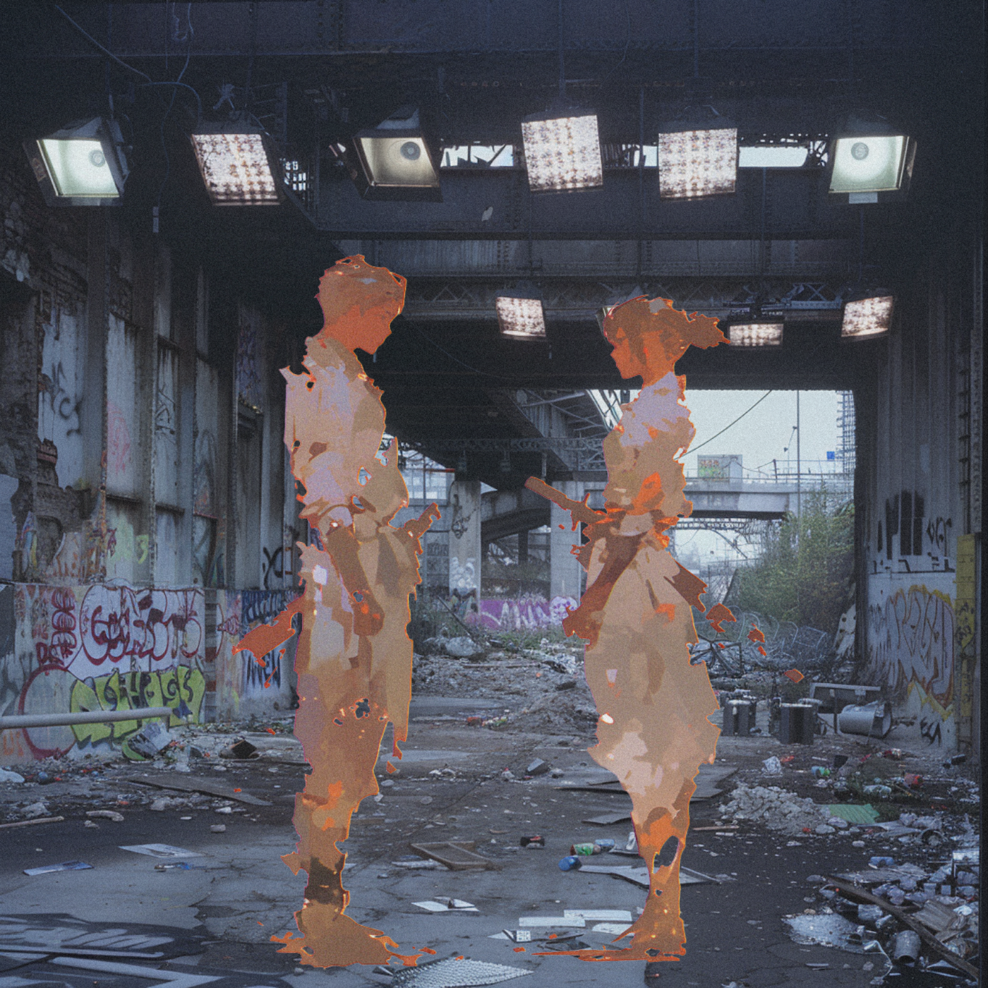 Kezviah and Salome concept artwork from the 10NECTAR Warrior Collection