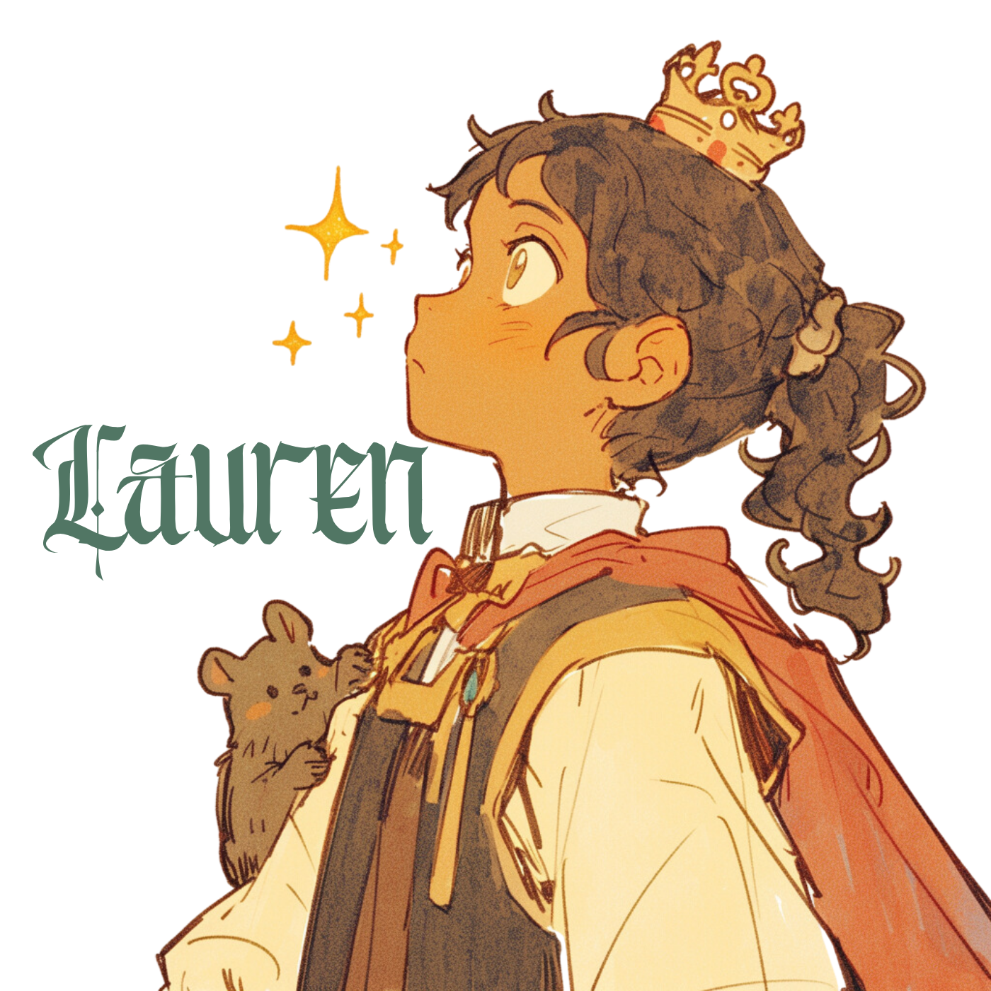 Lauren digital collector print from the 10NECTAR Innocent Collection