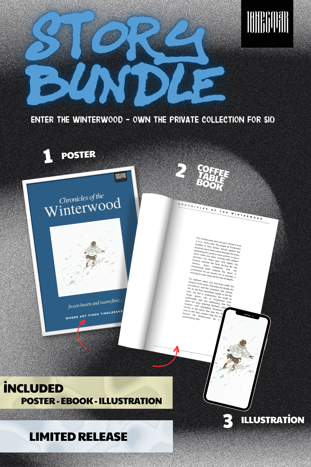 Chronicles of the Winterwood digital storybook bundle from the 10NECTAR Innocent Collection