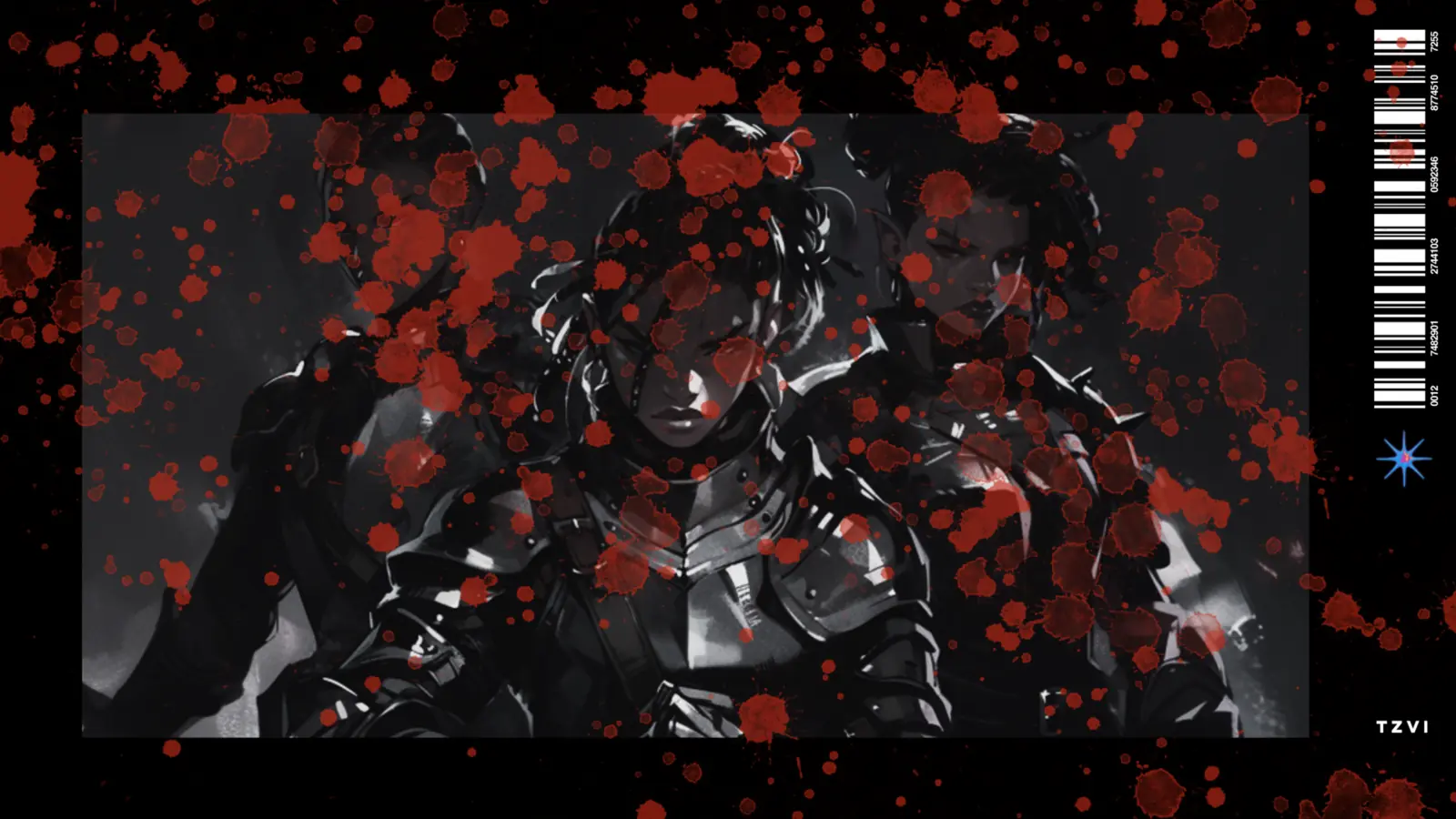 The Reckoning digital wallpaper from the 10NECTAR Warrior Collection